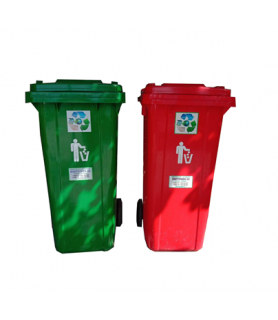 Контейнер пластиковый без педали, объем 120 литров (пр-во Узбекистан)