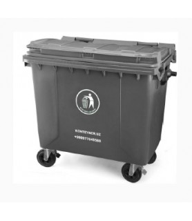 Контейнер пластиковый 1100 лт