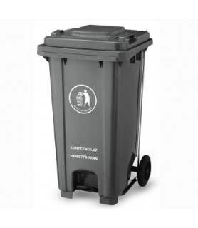 Контейнер пластиковый 240 лт с педалью